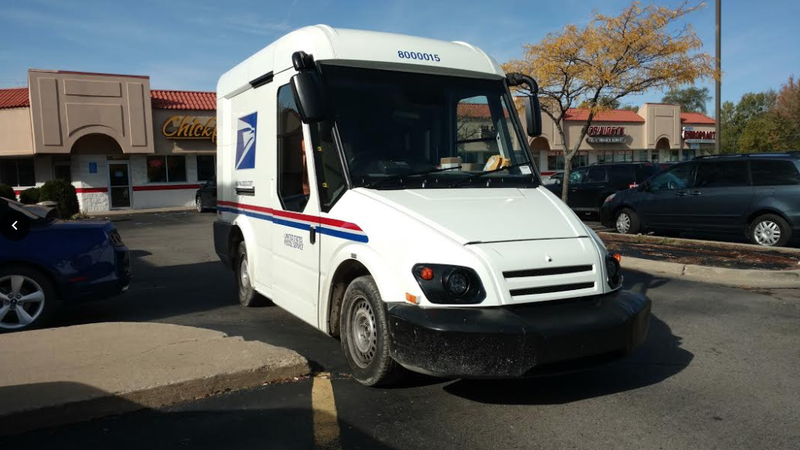 Illustration for article titled I'm Pretty Sure This Is Mahindra's Prototype Mail Truck (Update: It's Not!)